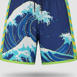 Pantalones Cortos Deportivos Personalizados para Hombre, Sublimados, con Identidad de Equipo, de Alto Rendimiento para Juego Profesional - Product Image 3