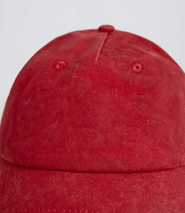 Unisex 6-<b>Panel</b> Vintage Washed 100% Cotton Baseball Cap Custom Logo 3D Embroidery Sporty Style Blank Plain Soft Hat Wholesale pk - Product Image 3