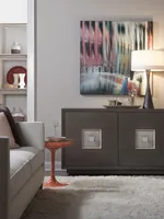 Console |   Miroir liquide signature |   Design glamour intemporel