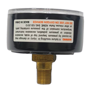 Manomètre de haute qualité 18-015-013, diamètre 50 mm, 0-10 bars, raccord central arrière R1/8 - Product Image 4