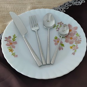 Ensemble de couverts en acier inoxydable - Fourchette cuillère couteau couverts de 5 pièces pour hôtel restaurant vente en gros - Product Image 6