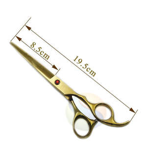 Ciseaux à effiler professionnels pour barbier, ultra-affûtés, en acier inoxydable, ciseaux de salon, design élégant, faible MOQ - Product Image 6