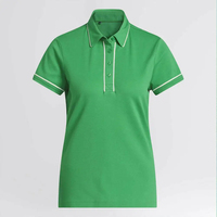 Kaos Polo Wanita Kustom Berkualitas Tinggi 100% Katun Harga Terjangkau dengan Logo Kustom Kaos polo wanita yang bernapas