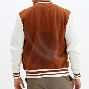 Veste universitaire pour homme, veste de baseball personnalisée en laine et cuir, veste vintage surdimensionnée, streetwear pour l'hiver et la mode - Product Image 2