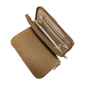 Cartera de tela de yute hecha a medida Promoción original para ropa - Product Image 1