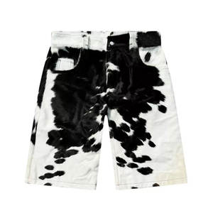 Latest Fashion High Quality Custom Made Cowhide <b>Short</b> Best Design Solid Color Comfortable Waterproof Stylish <b>Leather</b> <b>Shorts</b> - Product Image 1