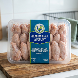 Premium Frozen Chicken Three Joint Wings - Grade A Halal <b>Poultry</b> <b>Meat</b> Bulk Wholesale - Product Image 3