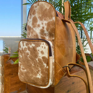 2025 nouveau Design professionnel en cuir de vachette Nappy sacs confortables en cuir de vachette Nappy sacs - Product Image 4