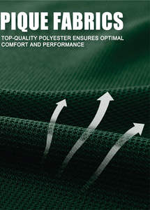 Polo T-Shirt en coton piqué respirant et une finition imprimée soignée rendent ce polo idéal pour l'habillage quotidien - Product Image 6