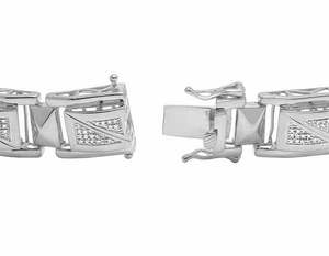 New Fashion Charm Customized <b>Bracelet</b> in S925 Sterling <b>Silver</b> Moissanite Round Diamond <b>Bracelet</b> for <b>Men</b> - Product Image 6