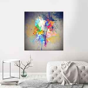 Elegante Obra de Arte Impresa en Lienzo: Decoración de Pared Abstracta Moderna, Lienzo Enrollado - Product Image 1