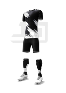 Uniforme Deportivo de Fútbol Personalizado, Conjunto de Camiseta y Pantalones Cortos de Fútbol de Alto Rendimiento, Tela Transpirable 100% Poliéster para Prácticas al Aire Libre - Product Image 6