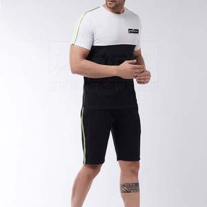 Nueva Llegada, Conjunto de Camiseta y Pantalones Cortos Deportivos para Hombre de Alta Calidad Directo de Fábrica - Product Image 3