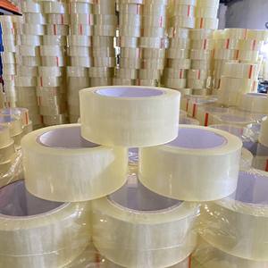 Cinta adhesiva transparente que se adhiere firmemente a cualquier residuo de superficie Durable para todas las condiciones Tamaño personalizable para cajas de cartón de embalaje - Product Image 5