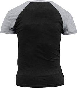 เสื้อยืดลำลองสำหรับผู้ชายทรงหลวมโอเวอร์ไซส์ผ้าฝ้าย100% สีพื้นดีไซน์ปรับแต่งได้ - Product Image 2