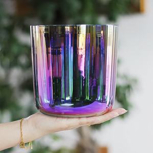 Produsen Quartz terbaik BEST440432 mangkuk menyanyi suara Cakra perdamaian suara meditasi kristal suara Alchemy mandi kesehatan Kudus penyembuhan alami - Product Image 5