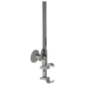 Retractor de Costillas Bailey con Trinquete, Apertura de 8 Pulgadas, Instrumento Quirúrgico de Acero Inoxidable de Alta Calidad para Uso Hospitalario - Product Image 3