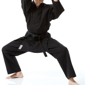 Venta al por mayor mejor calidad de artes marciales desgaste trajes de Karate conjuntos MMA hecho a medida OEM peso ligero 100% algodón hombres uniformes de karate - Product Image 2