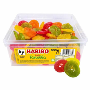 Wholesale Haribo <b>Candy</b> 24x80g Mixed Display Cases Goldbears Starmix And Tangfastics For Supermarket Checkout Counters - Product Image 1