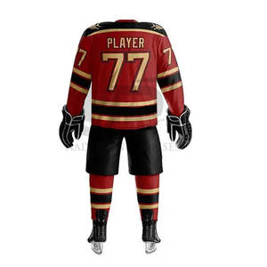 Uniforme de hockey sur glace personnalisé professionnel 2024 uniforme de hockey sur glace léger à manches longues - Product Image 5