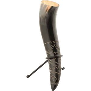 Cuerno vikingo para beber de la mejor calidad con soporte, cuerno desechable para boda, hogar, Hotel, restaurante, disponible para fiesta de Navidad - Product Image 2