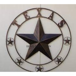 Producto de Venta caliente adornos de estrella de granero de estaño galvanizado para árbol de Navidad decoración de Navidad de gama alta estrella colgante para colgar - Product Image 2