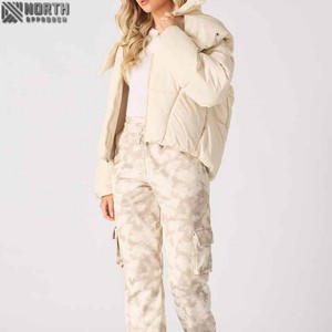 2025 nueva chaqueta acolchada de invierno transpirable para mujer, ropa acolchada de algodón con capucha cálida, chaquetas de invierno delgadas, abrigos para mujer, plumón de pato - Product Image 6