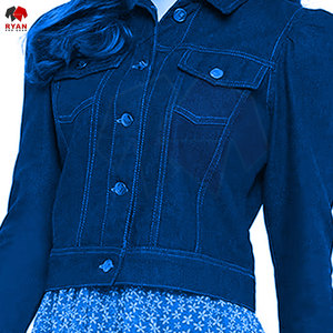 Chaqueta Vaquera Casual para Mujer con Tela Resistente, Estilo Moderno y Diseño Cómodo para Usar Todo el Día - Product Image 6