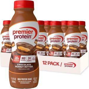 Batido de Proteína Premier, Chocolate con Mantequilla de Maní, 30 g de Proteína, 11.5 fl oz, Paquete de 12 - Product Image 4