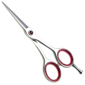 Ciseaux de salon professionnels en acier inoxydable de qualité supérieure avec logo personnalisé imprimé, nouveau design, à prix de gros avantageux - Product Image 2