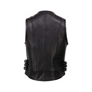 เสื้อกั๊กมอเตอร์ไซด์ลำลอง, เสื้อกั๊กหนังวัวสำหรับรถจักรยานยนต์ - Product Image 6