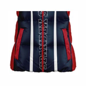 แจ็กเก็ตขนเป็ดมีสไตล์ปรับแต่งได้สำหรับเสื้อนอกฤดูหนาวแบบปรับแต่งได้สำหรับทุกเพศพร้อมคอตั้ง - Product Image 4