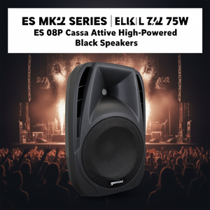 Altavoz activo ES MKII SERIES Negro 75W ES 08P - Product Image 3
