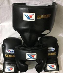 Kit de boxe professionnel en cuir Logo personnalisé Ensemble de sparring confortable et personnalisé par Predawn Sports pour l'entraînement - Product Image 2