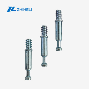 3 в 1, комплект соединительных разъемов для мебели, 15 мм, стальной эксцентричный, высококачественный 33 мм встроенный стержень для деревянной мебели - Product Image 3