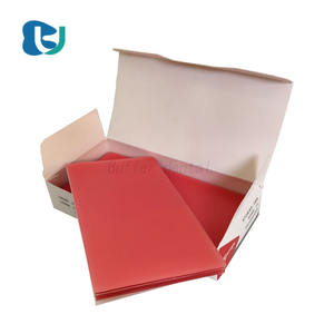 شمع أسنان متعدد الأغراض وردي اللون 240 جرام، شرائح شمع للتشكيل، صفائح شمعية لبناء طبقات الأسنان التجريبيّة القابلة للإزالة في المختبر - Product Image 4