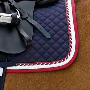 Polyester Fabric Glitter Comfort Saddle Pad for Horse Dressage English & Jumping Styles Reasonable Prices - Product Image 6