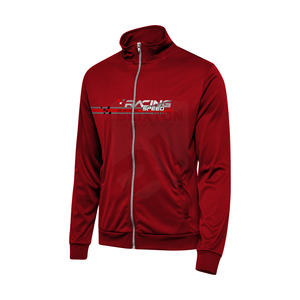 Personalizado 100% algodón de los hombres de cremallera completa Sudadera CON CAPUCHA DE Color sólido de cuello alto Streetwear Impreso Technics bordado OEM chaqueta con cremallera frontal - Product Image 3