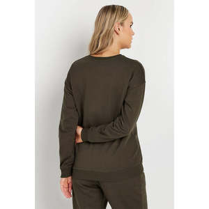 เสื้อสเวตเชิ้ตผู้หญิงคุณภาพสูง ผลิตจากไม้ไผ่ ระบายอากาศได้ดี ขายส่ง เสื้อสเวตเชิ้ตลำลองสำหรับผู้หญิง - Product Image 2