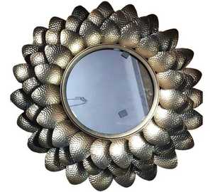 Modern Elegant New Metal <b>Wall</b> <b>Mirror</b> for Home <b>Living</b> <b>Room</b> Hotel Hallway Decoration Hanging <b>Wall</b> <b>Mirror</b> - Product Image 2
