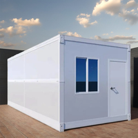 Petite maison portable personnalisable de luxe 20 pieds 40 pieds Conteneur modulaire détachable Maison mobile en acier Hôtels préfabriqués