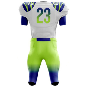 Uniformes de fútbol americano transpirables con camisetas de equipo profesional sublimadas personalizadas de fabricante OEM a precio al por mayor - Product Image 6