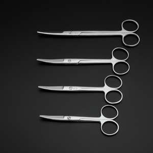 กรรไกรผ่าตัดสแตนเลสสตีล Mayo ขนาด5.5นิ้วที่มีความแม่นยำเครื่องมือเครื่องมือผ่าตัดพื้นฐาน - Product Image 6