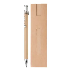 Penna a sfera Kagura realizzata in carta riciclata, gadget ecologici - Product Image 2