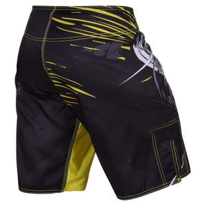 Short MMA personnalisé OEM Short d'entraînement de gymnastique pour hommes Short de combat d'arts martiaux Grappling Kickboxing Fournisseur en gros - Product Image 3