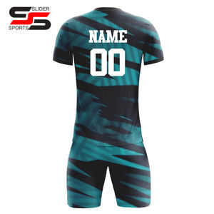 Wholesale Low MOQ Football Uniform Custom Made Soccer Uniform for Adult Top Quality Team Set in Sialkot Pakistan Set - Product Image 4