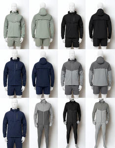 Chándales Deportivos para Hombre con Bolsillos con Cremallera Funcionales, Reflectantes, con Impresión Digital Personalizada y Marca Propia, Venta al Por Mayor de Fábrica - Product Image 5