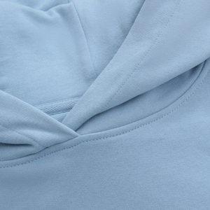 Nouvel arrivage de sweats à capuche surdimensionnés pour femmes, épaules tombantes lourdes, 100% coton, manches longues, lettres imprimées en sérigraphie, sweats à capuche pour femmes - Product Image 3