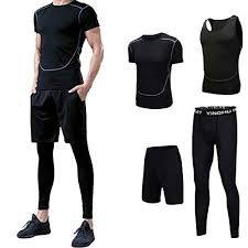 Ensemble de vêtements de sport pour hommes, ensemble de yoga de couleur unie, tendance et très vendu, ensemble de vêtements de sport 2 pièces, ensemble de yoga en gros provenant du Pakistan - Product Image 4