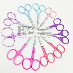 Tijeras Profesionales de Acero Inoxidable para Cejas y Uñas, Curvas, Duraderas, con Empaque Personalizado y Logotipo, Herramienta de Belleza, Venta al Por Mayor - Product Image 5